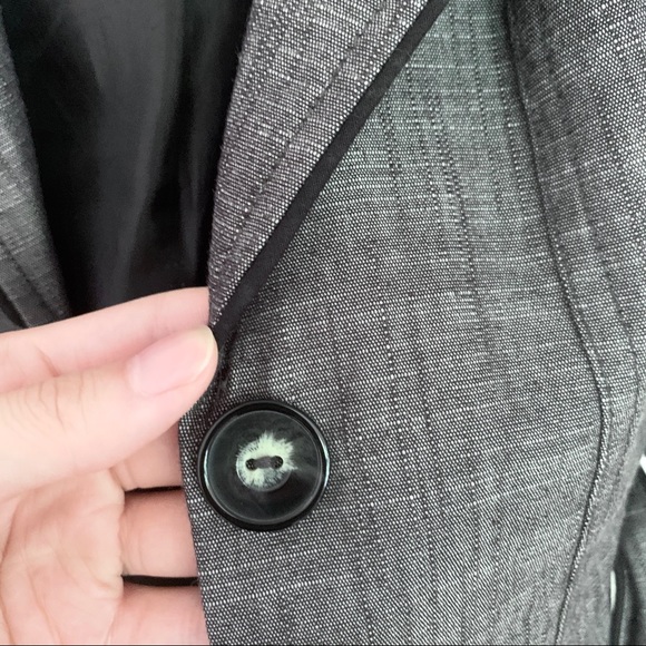 BCX Short Sleeve Blazer with Waist Tie - Picture 8 of 11